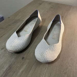 Rothy’s Salt Honeycomb Ballet Flats